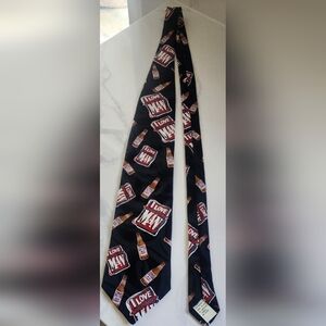 Anheuser-Busch Genuine Collection MMG Corp Bud Light I Love You Man Necktie 1996
